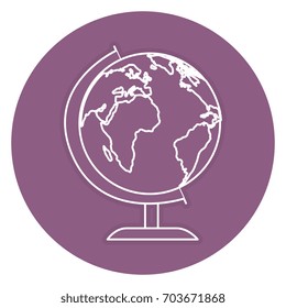 world planet education icon