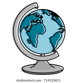 world planet education icon