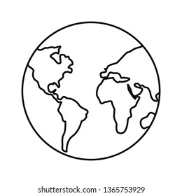 world planet map