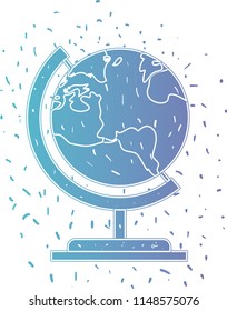 world planet map icon