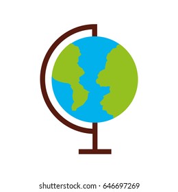 world planet school icon