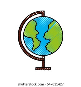 world planet school icon