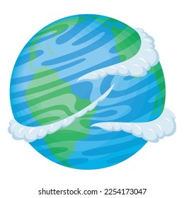 icono mundial del espacio ultraterrestre