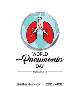 World Pneumonia Day. November 12. 