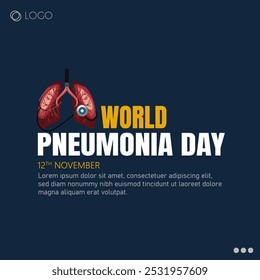 O Dia Mundial da Pneumonia, comemorado em 12 de novembro, tem como objetivo aumentar a conscientização sobre a pneumonia, sua prevenção e o impacto que ela tem em todo o mundo, especialmente nas crianças.