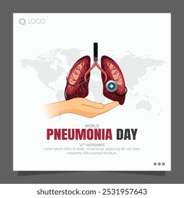 O Dia Mundial da Pneumonia, comemorado em 12 de novembro, tem como objetivo aumentar a conscientização sobre a pneumonia, sua prevenção e o impacto que ela tem em todo o mundo, especialmente nas crianças.