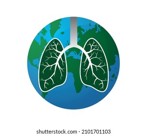World Pneumonia Day. Vector Illustration on the theme World Pneumonia Day.