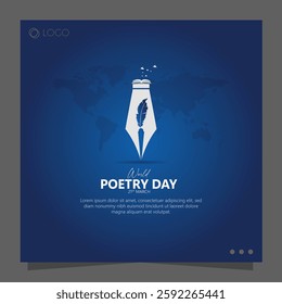 World Poetry Day, celebrated on March 21st, honors the art of poetry and its role in inspiring creativity, cultural expression, and linguistic diversity.