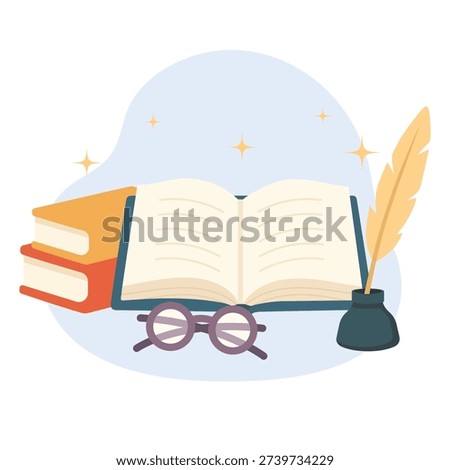 World Poetry Day Creative Writing and Literature Illustration