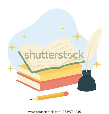 World Poetry Day Creative Writing and Literature Illustration