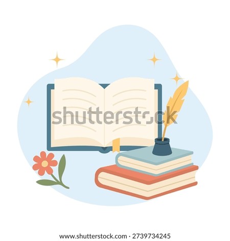 World Poetry Day Creative Writing and Literature Illustration