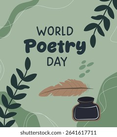  World Poetry Day Illustration Set: Celebrating the Art of Verse