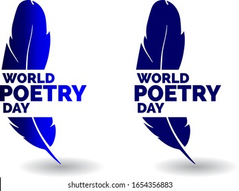 World Poetry Day Logo Design