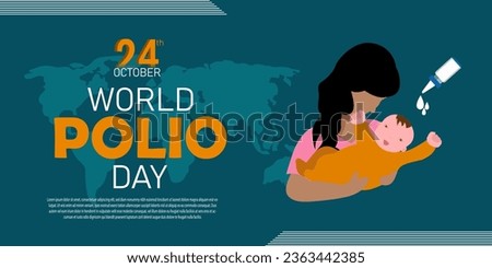 World Polio Day is an annual observance dedicated to raising awareness about the ongoing efforts to eradicate polio globally and to emphasize the importance of vaccination in preventing this disease.