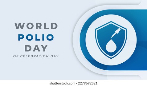 World Polio Day Celebration Vector Design Illustration for Background, Poster, Banner, Advertising, Greeting Card