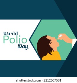 World Polio Day Vector Design 