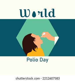 World Polio Day Vector Design 