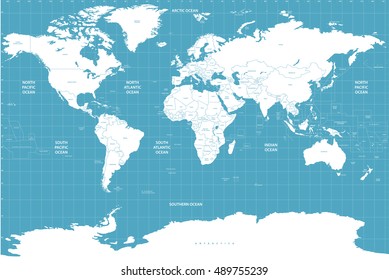 world political map