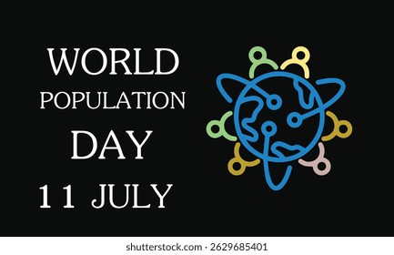 Banner do Dia Mundial da População 2025