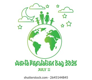 world population day 2025 july 11 vector 1