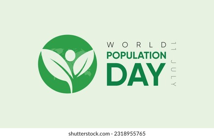 world population day banner vector, concept world population day banner background, population day 11 july