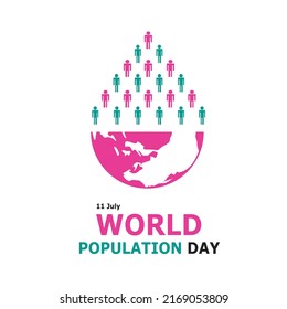 WORLD POPULATION DAY CREATIVE BANNER