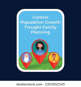 World Population Day. creative design. banner, poster. Vector illustration. July 11. 11th of July. World Population Day concept background. population growth. population increase concept. people