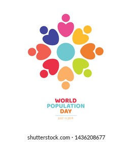 World Population Day Logo Design.