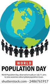World Population Day, observed annually on July 11, about global population issues.