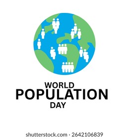 World Population Day, observed on July 11th, aims to raise awareness about global population issues and highlight the importance of family planning. Vector illustration of World Population Day Concept