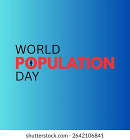 World Population Day, observed on July 11th, aims to raise awareness about global population issues and highlight the importance of family planning. Vector illustration of World Population Day Concept