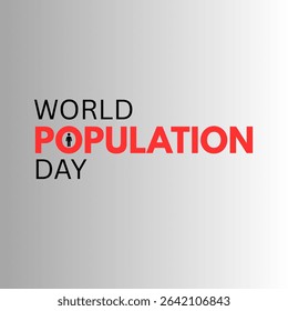 World Population Day, observed on July 11th, aims to raise awareness about global population issues and highlight the importance of family planning. Vector illustration of World Population Day Concept