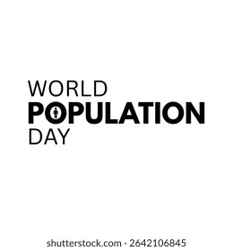 World Population Day, observed on July 11th, aims to raise awareness about global population issues and highlight the importance of family planning. Vector illustration of World Population Day Concept