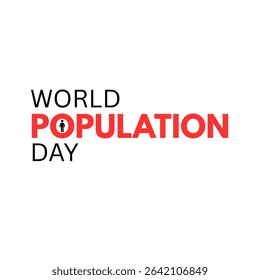 World Population Day, observed on July 11th, aims to raise awareness about global population issues and highlight the importance of family planning. Vector illustration of World Population Day Concept