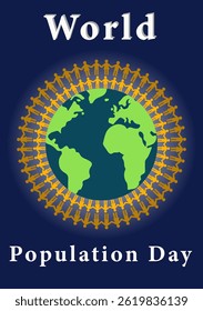 Dia Mundial da População, aumentar a conscientização sobre questões globais da população.