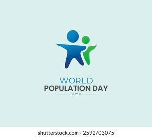 World Population Day Social Media Illustration