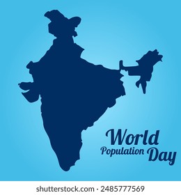 World Population Day Vector Art on 11th July To Raise Awareness Of Global Populations Problems