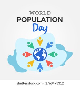 World Population Day Vector Design Illustration