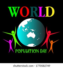 World Population Day Vector Design Illustration
