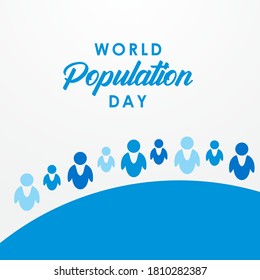 World Population Day Vector Design Illustration For Celebrate Moment