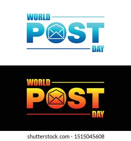 world post day design vector