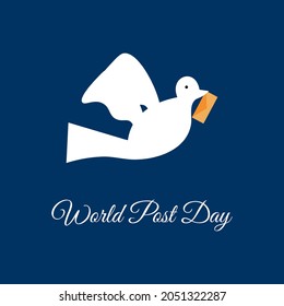 world postal day , Vector Illustration.