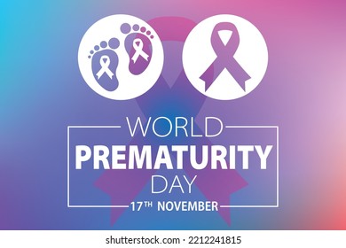 World Prematurity day. month is observed every year on November 17.