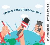 World Press Freedom Day background concept