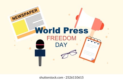 World press freedom day background
