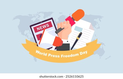 Fondo del Día Mundial de la Libertad de Prensa