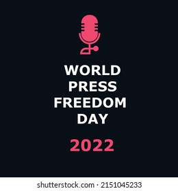 World Press Freedom Day Banner | Vector Illustration