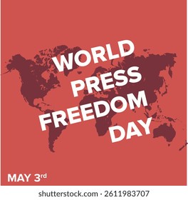 World Press Freedom Day Banner | Vector Illustration