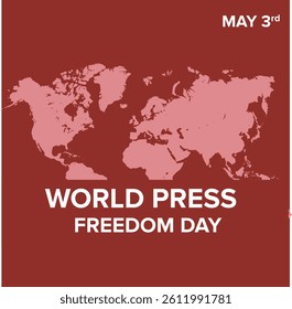 World Press Freedom Day Banner | Vector Illustration