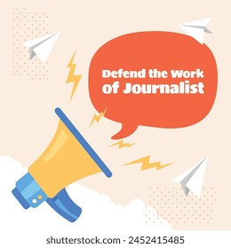 World Press Freedom Day Celebration. World Press Freedom Day Background. May 3. Freedom of media and Journalism concept. Vector illustration design for Poster, Banner, Flyer, Post, Cover, Card.